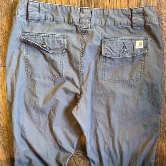 Women’s carhartt gray pants size 12/32 (A2) - Picture 6 of 6